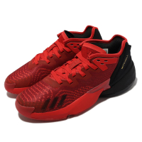 adidas 愛迪達 籃球鞋 D.O.N. Issue 4 男鞋 紅 黑 米契爾 輕量 緩衝 3.01秒 路易斯維爾(GX6886)