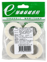 【醫康生活家】E-CARE 醫康透氣醫療膠帶(白色) 0.5吋 4入 無切台