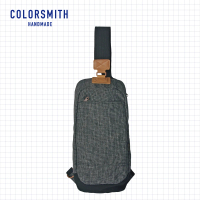【COLORSMITH】UC．單肩後背包．UC1356-BK(台灣原創品包包品牌)