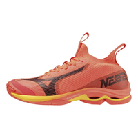 Mizuno Wave Lightning Neo 2 [V1GA220202] 男 排球鞋 運動 訓練 襪套式 橘黑