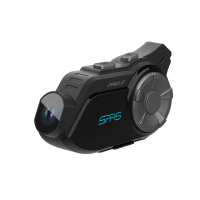 【SPRS】速比爾 PRO X 安全帽用藍牙耳機行車紀錄器 外送族首選款(贈64G記憶卡、贈全、半罩麥克風各１組)