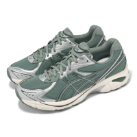 【asics 亞瑟士】休閒鞋 GT-2160 男鞋 女鞋 綠 銀 復古 網布 老爹鞋 亞瑟士(1203A320402)