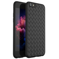 Sarung Oppo F1s A59, Sarung swafoto lembut, penutup belakang silikon TPU, garis grid jeli
