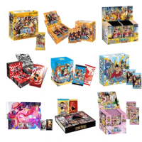 One Piece Collection Cards Box Booster Pack Anime Luffy Zoro Nami Chopper TCG Game Playing Game Cards