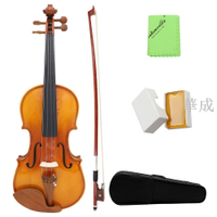 yohi2018 4/4聲學實心雲杉火焰單板小提琴小提琴初學者學生