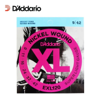 SENAR GITAR ELEKTRIK D'ADDARIO (09) EXL120 SUPER LIGHT GAUGE DADDARIO - HOPEONE