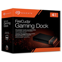 SEAGATE希捷 4TB Firecuda Gaming Dock Thunderbolt 3 外接SSD擴充 RGB