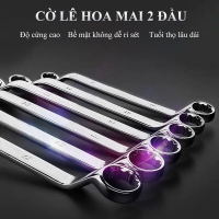 Cờ lê 2 đầu tròn cờ lê đầu vòng bằng thép chrome vanadium thông dụng hai đầu chịu lực cao đủ size từ