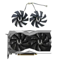 2 fans brand new for ZOTAC GeForce RTX2060 2060S GTX1660 1660ti 1660S AMP graphics card replacement fan GA92A2H