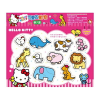 89 - Hello Kitty嵌入拼圖1 -  Hello Kitty可愛的動物嵌入拼圖 C678031