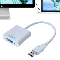 K-Line USB3.0 to VGA 外接顯示卡(白色)