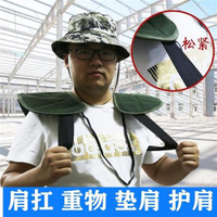 加大外套用搬運護肩墊鋼筋加w厚減壓工地勞動防護墊肩抗帆布裝卸