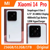 New Xiaomi 14 Pro Mobile Phone Snapdragon 8 Gen 3 50MP Leica Camera 120HZ AMOLED Screen 120W Wired Second Charging