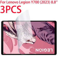3PCS PET Soft Film Screen Protector For Lenovo Legion Y700 8.8 inch 2023 Tablet Protective Film For Y700 2023 TB-320FU TB-320FC