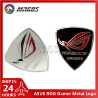 ASUS ROG Gamer Metal Logo Belief Sticker For Phone Computer Case Black/White