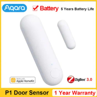 Aqara Smart Door and Window Sensor P1 Zigbee 3.0 Smart Home Wireless Anti-theft Homekit Induction Door Magnetic Remote Alarm