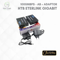 HTB AB Fiber Optic FO to LAN Media Converter 1000Mbps Gigabit Plus Adaptor