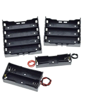 Hộp đựng pin dự phòng, vật liệu ABS, có 1X, 2X, 3X, 4X 18650 pin, Hộp lưu trữ giá đỡ, 1, 2, 3, 4 khe
