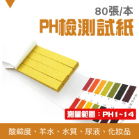 【職人生活網】185-PHUIP80*5 廣泛試紙 酸鹼值測試紙 水族用品 水質檢測試紙(PH試紙 酸鹼試紙80張 五入)