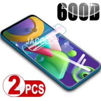 2PCS Hydrogel Protective Film For Samsung Galaxy M51 M31S M31 Prime M21 M12 M11 Screen Gel Protector M 21 12 51 Soft Not Glass