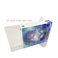 Clear box cover For PSV Vita game For Final fantasy X/X-2 collection display storage PET protective 