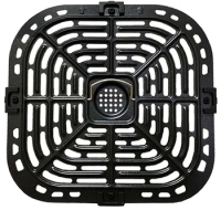 Air Fryer Grill Plate For Instants Vortex Plus 6QT Air Fryers, Upgraded Square Grill Pan Tray Replacement Spare Parts