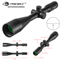 Fire wolf 10-40X56 Hunting rifle scope tactical Airsoft accessories Sniper Optical sight Spotting scope for rifle hunting