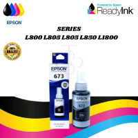 Tinta Epson 673 Original Printer L800 L805 L810 L850 L1800 - Merah Muda