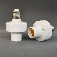 Đui đèn cảm biến tự động bật tắt E27 đuôi đèn xoáy cảm ứng radar vi sóng tiết kiệm điện
