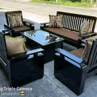 Pesona Mu Kursi Tamu Minimalis Formasi 3211 Meja Bahan Jati Cocok Untuk Kluarga Besar Furniture