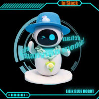 Eilik Smart Robot Intelligent Ai Robots Emo Smart Robot Kawaii Mini Desktop Interactive Eilik Accompany Electronic Kid Toys Gift