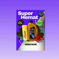 Oli Evalube Scootic RX Full Synthetic SAE 10W40 (1L) (OLI MOTOR MATIC 150-160cc) FREE KANEBO EKSLUSI