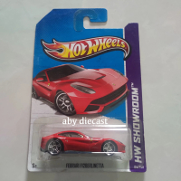 hot wheels ferrari f12 berlinetta merah card nomint