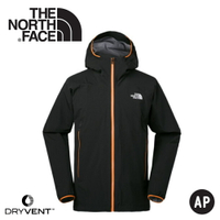【The North Face 男 DryVent防風防水連帽外套《黑》】3CH8/連帽外套/夾克/風雨衣