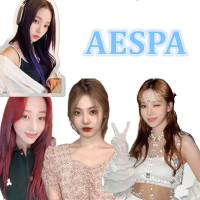 พวงกุญแจอะคริลิค, AESPA, สมาชิก MY WORLD, พวงกุญแจเดี่ยว, แขวน, รายการที่ถูก, CX, 1 ชิ้น