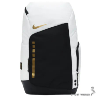 Nike 後背包 Hoops Elite 氣墊 大容量 多口袋 白 DX9786-100