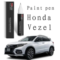 Paint pen for car scratch suitable for Honda VEZEL paint repair pen taffeta white rose black special Vezel modified accessories