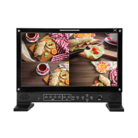 Desview 24" UHD mult display broadcast monitor 4K HDMI/3G-SDI input and output director with HDR/3D-LUT functions