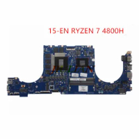 Placa Motherboard L99867-601 For HP OMEN 15-EN Laptop Motherboards DAG3ECMBCD0 REV: D RYZEN 7 4800H Tested &amp; Working Perfect