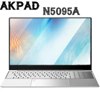 AKPAD Windows 10 11 Pro Ram 16GB Rom 256GB 512GB 1TB 2TB SSD Computer 2.4G/5.0G Wifi Bluetooth Gaming Intel N5095 Laptop