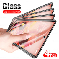 4Pcs Tempered Glass For Google Pixel 6a Screen Protector Googe Gogle Pixel 6 7 7a 8 Pro Pixel6 Pixel7 Pixel8 Pixel8Pro 8Pro 5G