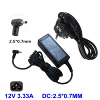 12V3.33A 40W Laptop Adapter Charger for Samsung ATIV Smart PC Pro 700T1C tablet XE700T1C XE500T1C 110S1J 110S1 With AC Cable