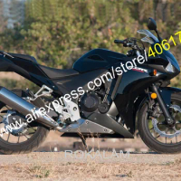 For Honda CBR500R 2013 2014 CBR 500R CBR Black Bodyworks ABS Motorcycle Aftermarket Fairing Kit (Injection Molding)