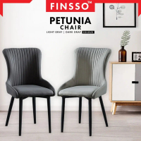 FINSSO : PETUNIA NORDIC STYLE DINING CHAIR / Dining Chair Lounge Chair Dining Chair/ Kerusi Makan/ L