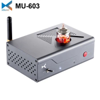 XDUOO MU-603 Tube Bluetooth DAC &amp; TUBE PRE-AMP ES9018K2M DAC Chip 12AU7 QCC3034 Bluetooth 5.1 aptX HD 10 Meters range Fast SBC