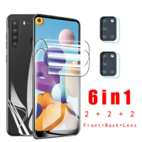 Hydrogel Film protective glass For Samsung A21s 2020 camera lens protector Sumsung A 21s A21s 21 s A217F tempered glass film