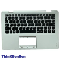 ES Spanish White Keyboard Upper Case Palmrest Shell Cover For Lenovo Ideapad 2in1 11 Yoga 310 11 11IAP 5CB0M36351