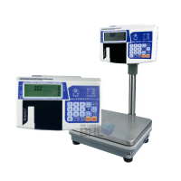 【BHL 秉衡量】EXCELL英展 LCD綠光三螢幕顯示小型計價台秤 KFB510(秤台24x32cm)