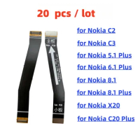 20 Pcs/Lot Motherboard Connector Flex Cable For Nokia C2 C3 5.1 6.1 X5 X6 8.1 X7 X71 X20 C20 Plus Main Board Repair Parts