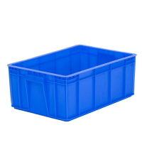 塑料周轉筐加厚長方形塑膠框物流箱中轉筐養魚龜箱工具箱收納箱子